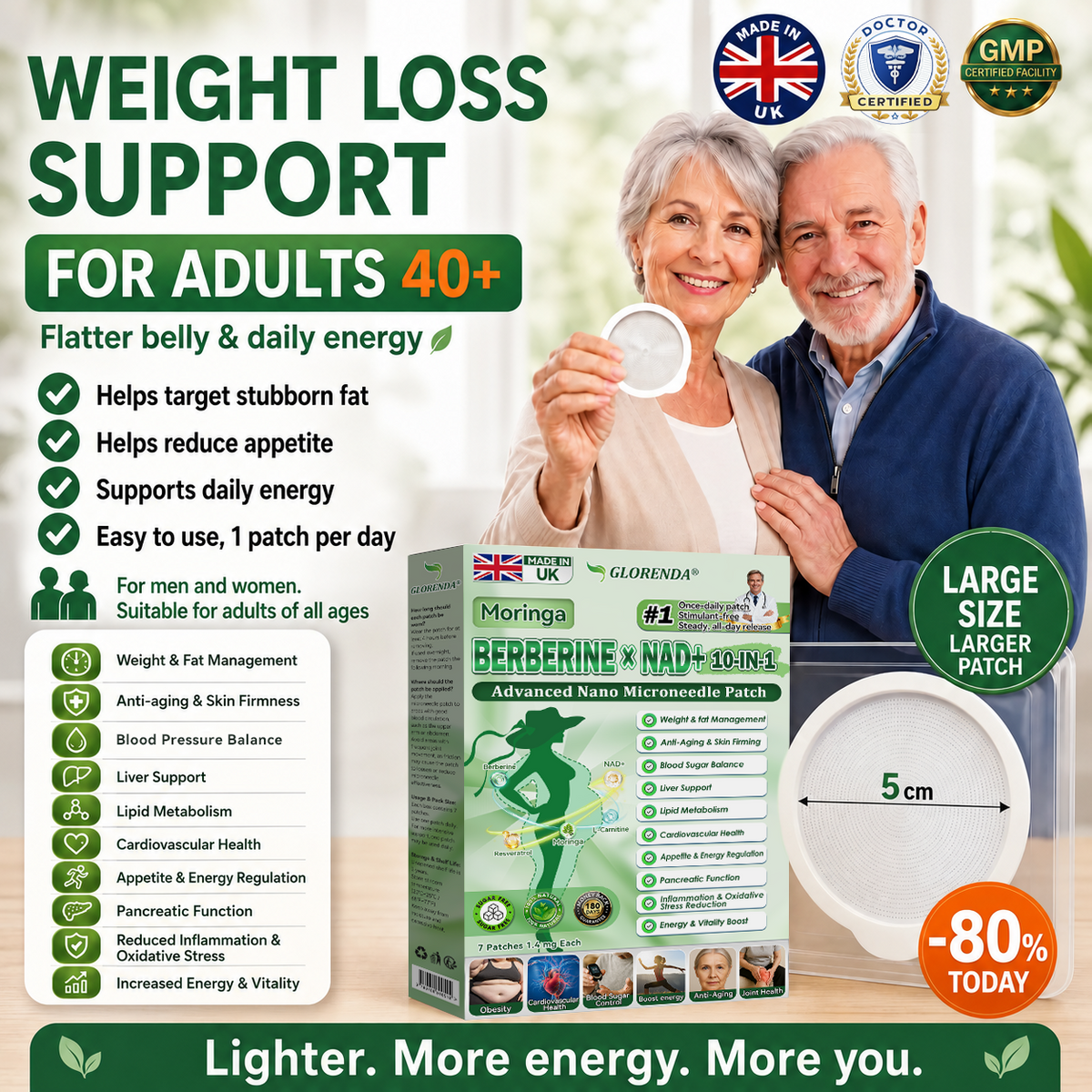 🇬𝑶𝒇𝒇𝒊𝒄𝒊𝒂𝒍 𝑺𝒕𝒐𝒓𝒆  |✅𝐆𝑳𝑶𝗥𝗘𝗡𝘿𝘼® 𝙈𝒐𝒓𝒊𝒏𝒈𝗮 · 𝗕𝗲𝗿𝗯𝐞𝐫𝐢𝐧𝙚 × 𝙉𝑨𝑫+ 𝟏𝟎-𝙞𝙣-1 𝘼𝒅𝒗𝒂𝒏𝒄𝒆𝐝 𝐍𝐚𝐧𝙤 𝙈𝙞𝙘𝙧𝙤𝙣𝒆𝒆𝒅𝒍𝐞 𝐏𝐚𝐭𝙘𝙝(𝐉𝐮𝐬𝐭 𝐨𝐧𝐜𝐞 𝐚 𝐝𝐚𝐲, 𝐯𝐢𝐬𝐢𝐛𝐥𝐞 𝐜𝐡𝐚𝐧𝐠𝐞𝐬 𝐢𝐧 𝟕 𝐝𝐚𝐲𝐬） ✅ 𝐅𝐨𝐫 𝐨𝐛𝐞𝐬𝐢𝐭𝐲, 🅛🅞🅞🅢🅔 🅢🅚🅘🅝, 𝐬𝐥𝐞𝐞𝐩 𝐚𝐩𝐧𝐞𝐚, 𝐣𝐨𝐢𝐧𝐭 𝐢𝐬𝐬𝐮𝐞𝐬, 𝐚𝐧𝐝 𝐦𝐨𝐫𝐞